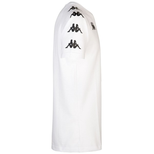 Kappa T-Shirt Ancone Bianco/Nero